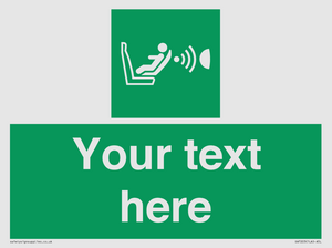 Custom safe condition child seat presence orientation detection system